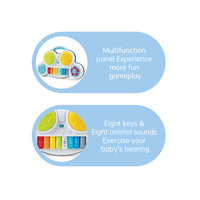Bao Han Early Education Handheld Musical Instrument for Kids Electronic Drum Keyboard Musical Toys