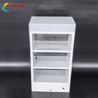 Présentoir à cigarettes moderne rotatif et détachable en acrylique à 3 niveaux avec éclairage LED, vitrine de vente au détail pour magasin de tabac