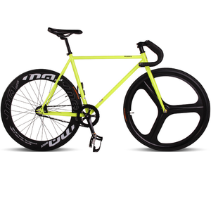 Bicicleta Clásica de Piñón Fijo 700C OEM, Cuadro de Acero, Llanta y Horquilla de Aleación de Aluminio, Una Sola Velocidad - Product Image 6