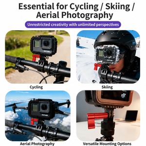 Tornillo de Mariposa Largo en Forma de L y T de Aluminio CNC M4 M5 M6 M8 1/4 para Accesorios de Cámara GoPro/Hero/<span class=keywords><strong>Xiaomi</strong></span>/<span class=keywords><strong>YI</strong></span> y Cámaras Deportivas de Acción - Product Image 4