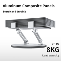 Support de tablette de bureau réglable en Offre Spéciale disponible pour tablettes de 7 à 13.5 pouces panneaux composites en alliage d'aluminium supports de tablette