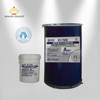 Scellant secondaire en silicone bicomposant RUNTAI RT-7500 pour les unités de vitrage isolant