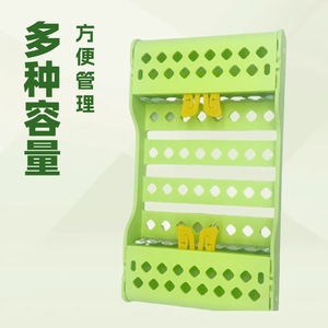 Supports cross-border dental instrument management <b>box</b> with 8 compartments, suitable for high-temperature storage, card-type - Product Image 2