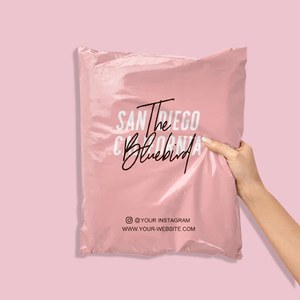 Erfect-bolsa de plástico biodegradable, bolsa de polietileno de marca - Product Image 3
