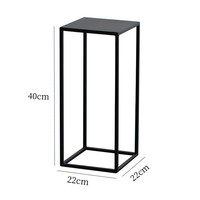 Vente en gros Tables métal noir porte-fleurs