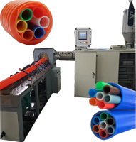 Ligne d'extrusion de conduits optiques ondulés pour câbles à soufflage d'air MICRO COD