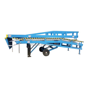 Di Động Thủy Lực Có Thể Điều Chỉnh Có Thể Gập Lại Xe Nâng Tải Di Động Container Di Chuyển Bến Tàu Sân Đường Damp Cho Xe Tải - Product Image 3