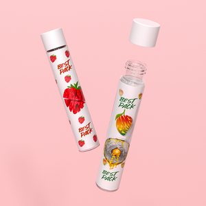 Emballage de bougies en verre bon marché pour gommes <span class=keywords><strong>Packwoods</strong></span> pré-pot avec bouchon à vis à bille 50ml paquet rond pour huiles crème pour le visage volume de 5ml - Product Image 3