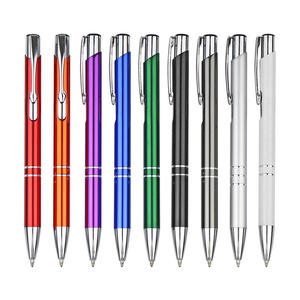 Stylo en métal aluminium personnalisable, stylo de signature promotionnel pour entreprise, stylo publicitaire, cadeau publicitaire - Product Image 1