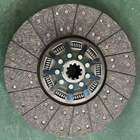 Disco de Embrague para Camión 1861 219 157, 380 mm, 10T, Compatible con Mercede-Benz T2/L LK/LN2, Perfil de Cubo de Ensamblaje 36x45-10N, 1861219157