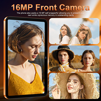 Tablette intelligente YPORANGE 10,1 pouces Pad 16 Pro MTK nouvelle génération avec 16 Go + 1 To, batterie longue durée 10000 mAh, Wi-Fi, Android 15, 16 MP + 32 MP