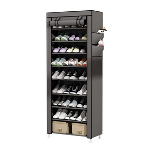 Montare a prova di Polvere scarpa rack di tessuto Non tessuto di scarpe con il prezzo basso - Product Image 1