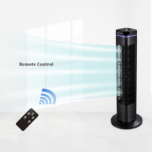 Mạnh Mẽ Gió Thiết Kế Mới Làm Mát Không Khí 29 "Tháp & Bệ Người Hâm Mộ Không Lá Thông Gió Tháp <span class=keywords><strong>Fan</strong></span> Với Điều Khiển Từ Xa - Product Image 2