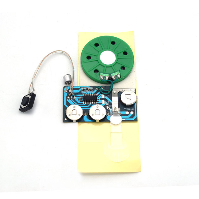 Customizable Consumer Electronics Greeting Card Sound Module Records Sound Chips for Various Music Modules