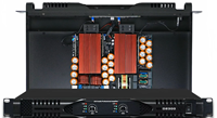 Penguat Daya Dual Channel Kelas H EIF PA 3000, 2 Saluran, Metal, Audio Amp 4 Ohm 8 Ohm Stereo Surround