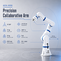 Bras robotique à six axes, développement secondaire, interaction précise, adapté aux applications industrielles et commerciales