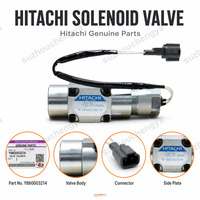 Pièces d'origine Hitachi YB60003214/YB60000317/9247365 Soupape solénoïde pour chargeuse sur pneus Hitachi ZW180 ZW220 ZW250 ZW220-5A