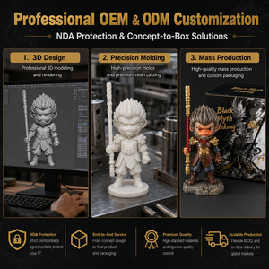 Action Figure da Collezione in Resina Personalizzata Blind Box Black Myth Sun Wukong Mitologia Cinese Decorazione Casa Ingrosso Fabbrica - Product Image 4