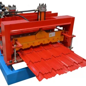 Marble Tile Making Machines Structural Framing Machine Gear Pump Indonesia Hot Sale Glaze Tile Roll Forming Machine Steel Tile