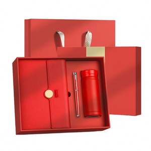 ชุดของขวัญธุรกิจสุดหรู ปี 2026 พร้อมโลโก้สั่งทำ สมุดโน้ตขนาด A5 ปากกา แก้วเก็บความร้อน ชุดของขวัญส่งเสริมการขายสำหรับองค์กร - Product Image 5