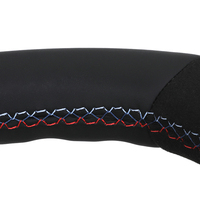 Volant semi-couvert avec garniture en carbone brillant pour BMW G11 G20 G30 M2 G87 M3 G80 G81 M4 G42 G82 M5 F90 G05 G06 X3M F97