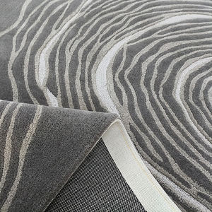 <span class=keywords><strong>Tapis</strong></span> <span class=keywords><strong>de</strong></span> salon moderne et minimaliste à rayures, antidérapant, résistant à l'usure, en laine et soie, fabriqué à la machine, personnalisable, vente chaude - Product Image 5