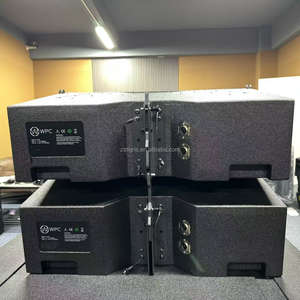WPC Dual <span class=keywords><strong>10</strong></span> Zoll 3 Wege Passive Line Array Lautsprecher DJ Sound System Profession elle <span class=keywords><strong>Audio</strong></span>-Bühnen lautsprecher für große Konzerte - Product Image 4