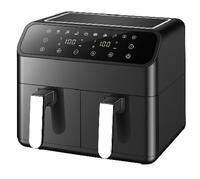 Friteuse à air sans huile de 5,2 L, petits appareils électroménagers de cuisine, friteuse numérique intelligente avec fenêtre
