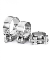 Colliers de serrage en T robustes en acier inoxydable 304 de qualité supérieure pour tuyaux, vente en gros
