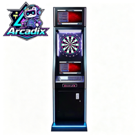 Machine de fléchettes électronique à monnayeur, jeu d'arcade avec écran LED, cible de fléchettes, pour usage commercial en bar et club, vente en gros