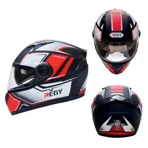 Helm motor wajah penuh untuk dewasa, helm pelindung kepala ABS EPS Motocross, aksesori berkendara untuk musim dingin