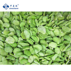 Sinocharm HALAL IQF <span class=keywords><strong>Feva</strong></span> Beans Mitades Fábrica de verduras frescas Frijoles pelados congelados - Product Image 1