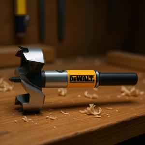 Broca para madera tipo Forstner DeWalt de 1 pulgada de diámetro para perforación de precisión en madera - Product Image 3