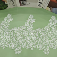 Conçu poisson fil de soie dentelle suisse dentelle française mariage dentelle garniture mariée robe de mariée femmes robe bordure