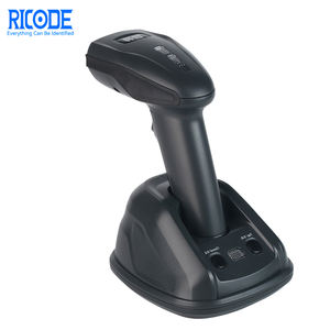 Портативный сканер штрих-кодов, ручной беспроводной 1D-сканер QR-кодов для супермаркетов, недорогой сканер штрих-кодов - Product Image 1
