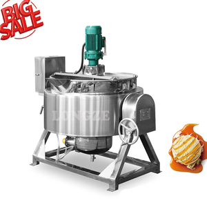 Công nghiệp tự động nghiêng nấu ăn kẹo Ấm đun nước với khuấy gas hơi nước điện trọng Ấm đun nước nấu ăn nồi với Máy trộn - Product Image 6