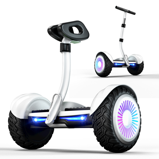 Smart Self-Electric Two-Wheel Scooter for Children Teens Adults 700W Motor 10-Inch Lithium Battery for Alloy Steel Frame 12km/h