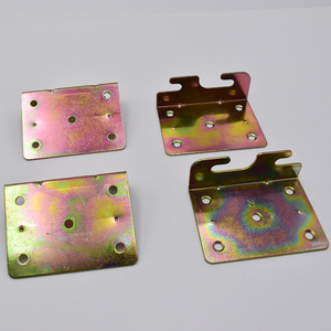 Furniture Hinge Iron Surface Mount Color Zinc Plated Durable Home Use Minimalist Design HC-007 - Product Image 3