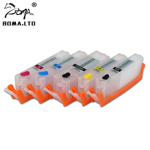 BOMA - Europe 5 couleurs PGI530 CLI531 <span class=keywords><strong>Cartouche</strong></span> <span class=keywords><strong>d</strong></span>'<span class=keywords><strong>encre</strong></span> vide avec puce compatible pour imprimante <span class=keywords><strong>Canon</strong></span> <span class=keywords><strong>PIXMA</strong></span> TS8750 TS8751 - Product Image 4
