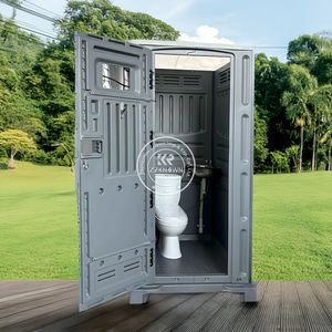 Baño Móvil Exterior de Bajo Precio 2025, Cabina de Baño Portátil para Acampar, Unidad de Inodoro y Ducha Portátil - Product Image 1