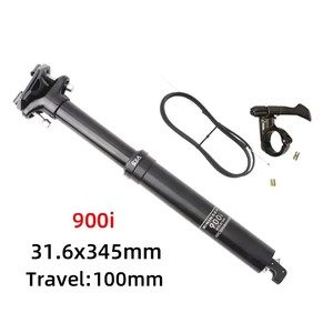 Tubo de <span class=keywords><strong>Asiento</strong></span> Telescópico Hidráulico EXA Wire Control 900i para Bicicleta de Montaña, 30.9/31.6mm, Cable Interno, 345/395/445, para <span class=keywords><strong>MTB</strong></span> - Product Image 6