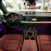 Xenplus - Tiras de Luces LED de Neón para el Interior del Vehículo, Versión Mejorada con 23 LED, para el Tablero y las Puertas, para Porsche Cayenne 2024