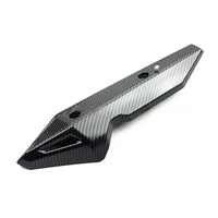 Nouveau bouclier thermique en plastique pour pot d'échappement de moto Click 125, protection anti-brûlure modifiée
