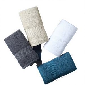 Toallas de Mano de Lujo para Baño con Logotipo Personalizado, 100% Algodón, Secado Rápido, Tejido de Color Sólido, Ecológicas, Venta al Por Mayor para Hoteles - Product Image 4