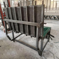 Moule en caoutchouc haute simulation et durable pour la production de carreaux muraux artificiels en pierre de culture