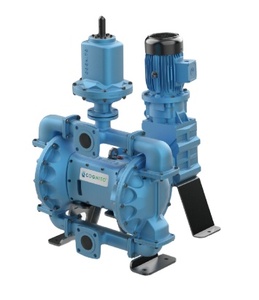 Pompe à double diaphragme Sandpiper pour le traitement des eaux usées, moteur antidéflagrant, 8 bars, 180 L/min, garantie 1 an, IoT 4.0, OEM Cognito - Product Image 3