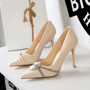 Zapatos de Tacón Alto de Cuero para Mujer, Zapatos de Punta Puntiaguda, Stilettos, <span class=keywords><strong>Calzado</strong></span> de Vestir para Oficina y Trabajo - Product Image 3