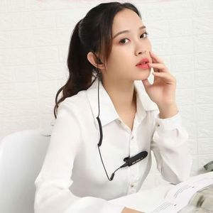 Auriculares Lavalier con Gancho para la Oreja, Walkie Talkie Inalámbrico Bluetooth Mini con Cancelación de Ruido, Alcance de 0 a 500 m, Batería de Litio - Product Image 1