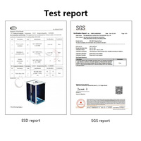 KEXING 805 Esd Magazine Rack 355x320x563mm, support de stockage ESD réglable pour cartes PCB SMT
