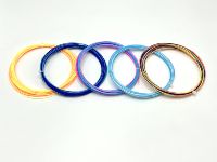 Corde de raquette de Badminton bleue et rose de vente chaude Corde de Badminton résiliente